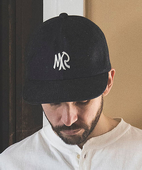 RACAL×MR.OLIVE COLLABORATION / MR FELT PATCH B.B CAP ラカル×ミスターオリーブ / フェルトワッペンベースボールキャップ